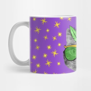 Mardi Gras Cat Mug